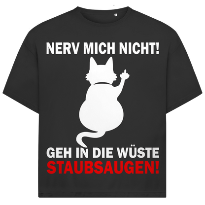 Jack and Jones Nerv Mich Nicht Geh In Die Wüste Staubsaugen Herren T-Shirt Black