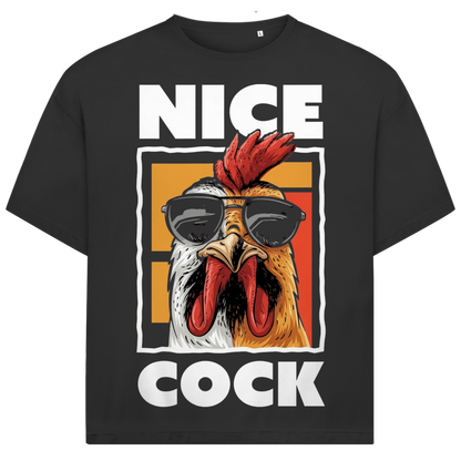 Jack and Jones Nice Cock Gokel Hahn Sonnenbrille Herren T-Shirt Black