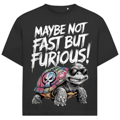 Jack and Jones Maybe Not Fast But Furious Schildkröte Herren T-Shirt Black