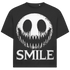 Jack and Jones Smile Drip Horror Smiley Herren T-Shirt Black