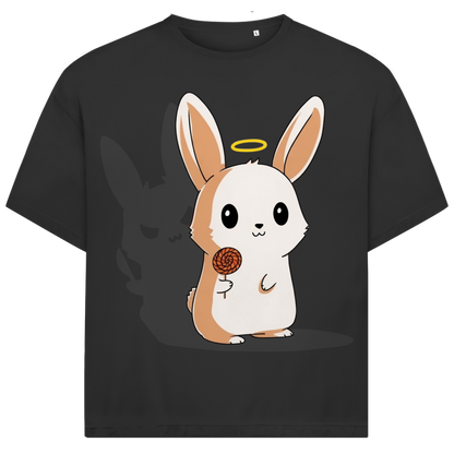 Jack and Jones Sweet Devil – Engel Häschen Teufelsschatten Herren T-Shirt Black