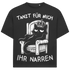 Jack and Jones Tanzt Für Mich Ihr Narren Katze Herren T-Shirt Black