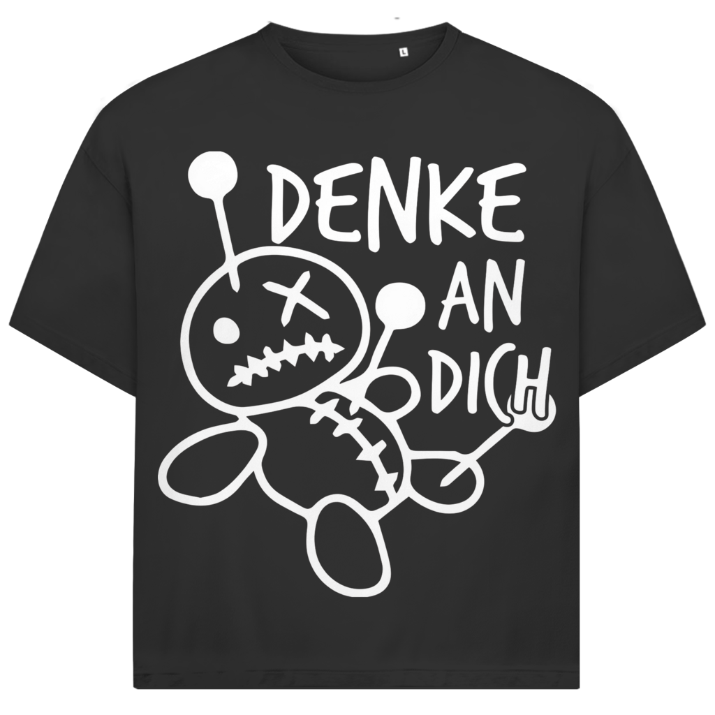Jack and Jones Denke An Dich Voodoo Puppe Herren T-Shirt Black
