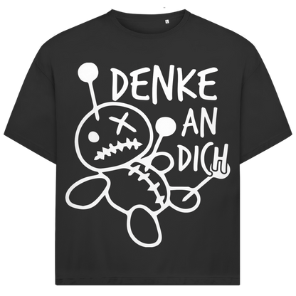 Jack and Jones Denke An Dich Voodoo Puppe Herren T-Shirt Black