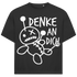 Jack and Jones Denke An Dich Voodoo Puppe Herren T-Shirt Black