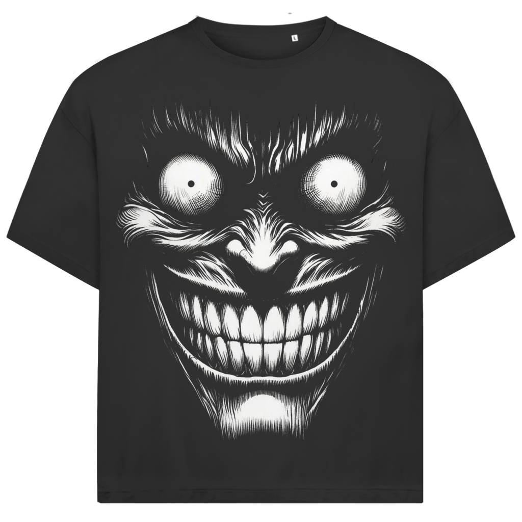 Jack and Jones Mad Smile Endless Teeth Oversized Herren T-Shirt
