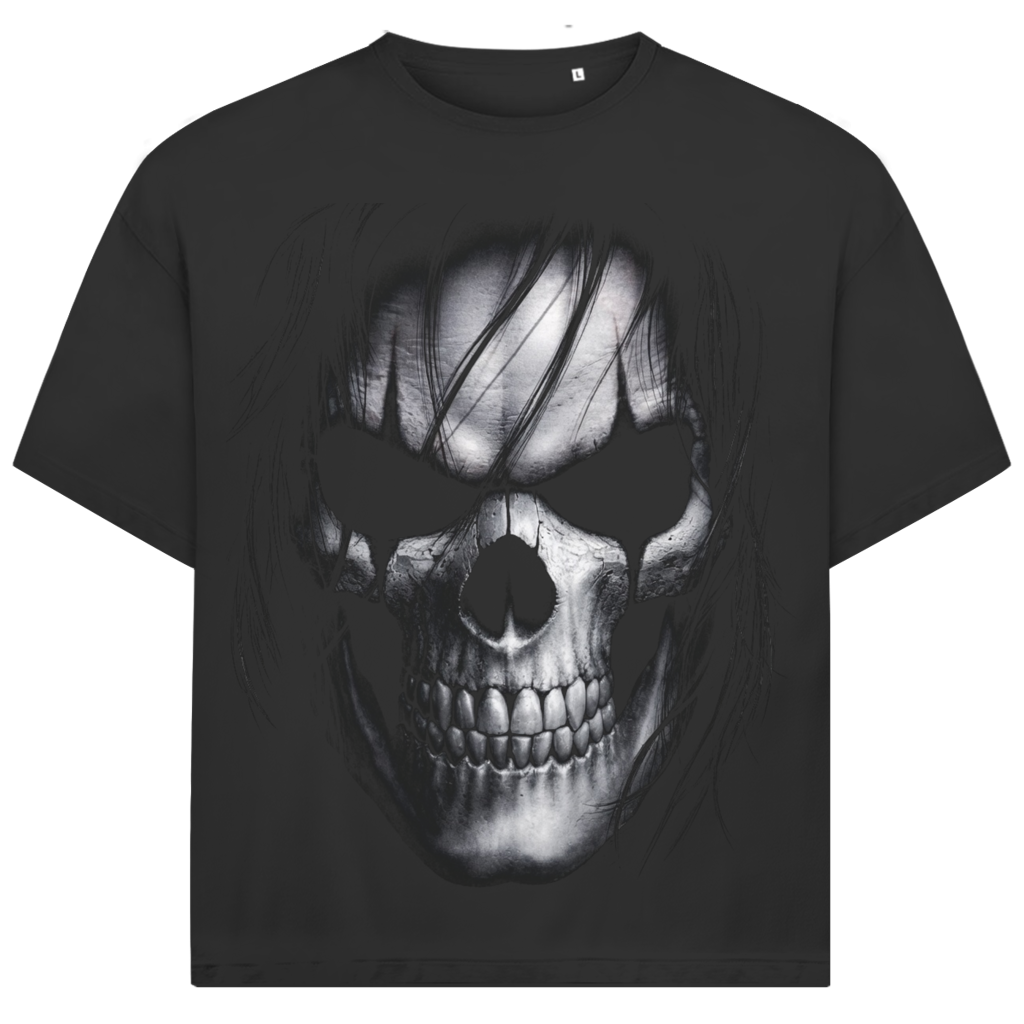 Jack and Jones The Last Look Totenkopf Oversized Herren T-Shirt