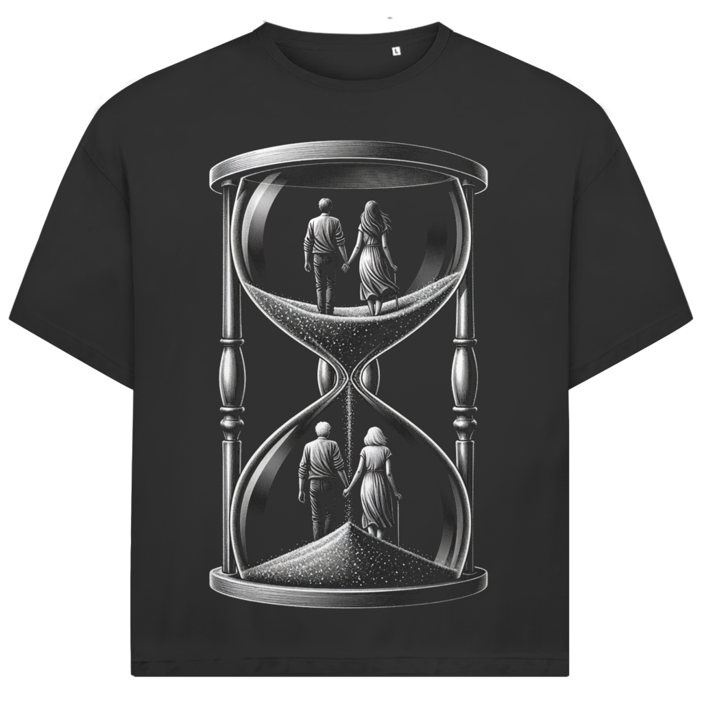 Jack and Jones Time of Love Hourglass of Life Oversized Herren T-Shirt