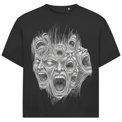 Jack and Jones Too Many Voices Mental Chaos Oversized Herren T-Shirt