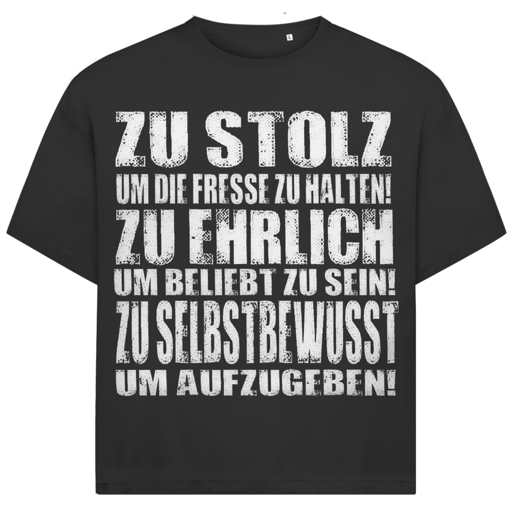 Jack &amp; Jones Herren T-Shirt Zu Stolz Ehrlich Selbstbewusst Oversized