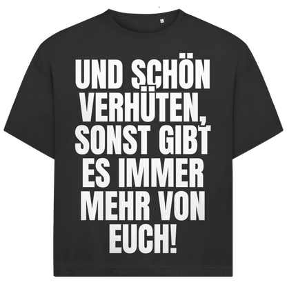 Jack &amp; Jones T-Shirt Schön Verhüten Sonst Mehr Von Euch Spruch Oversized