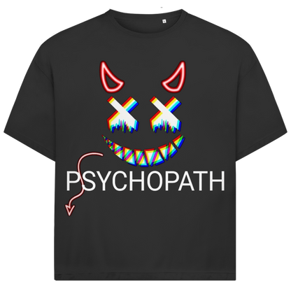 Jack &amp; Jones Herren T-Shirt Psychopath Demon Neon Glitch Fun Oversized