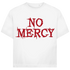 Jack & Jones Herren T-Shirt No Mercy Horror Schrift Rot Metal Oversized White