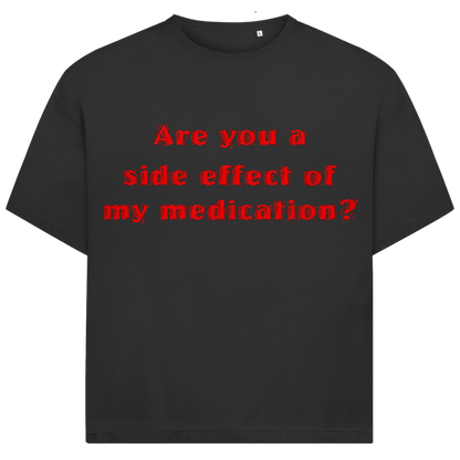 Jack &amp; Jones Herren T-Shirt Are You a Side Effect Medication Oversized