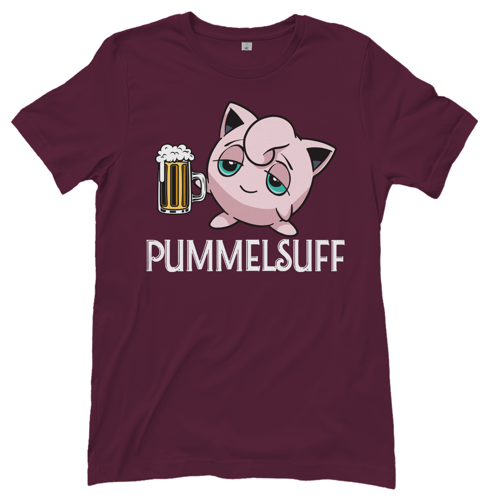 Pummelsuff Pummeluff Pokemon - Damenshirt Burgundy
