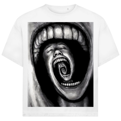 Jack &amp; Jones Herren T-Shirt Eternal Scream Surreal Horror Art Oversized