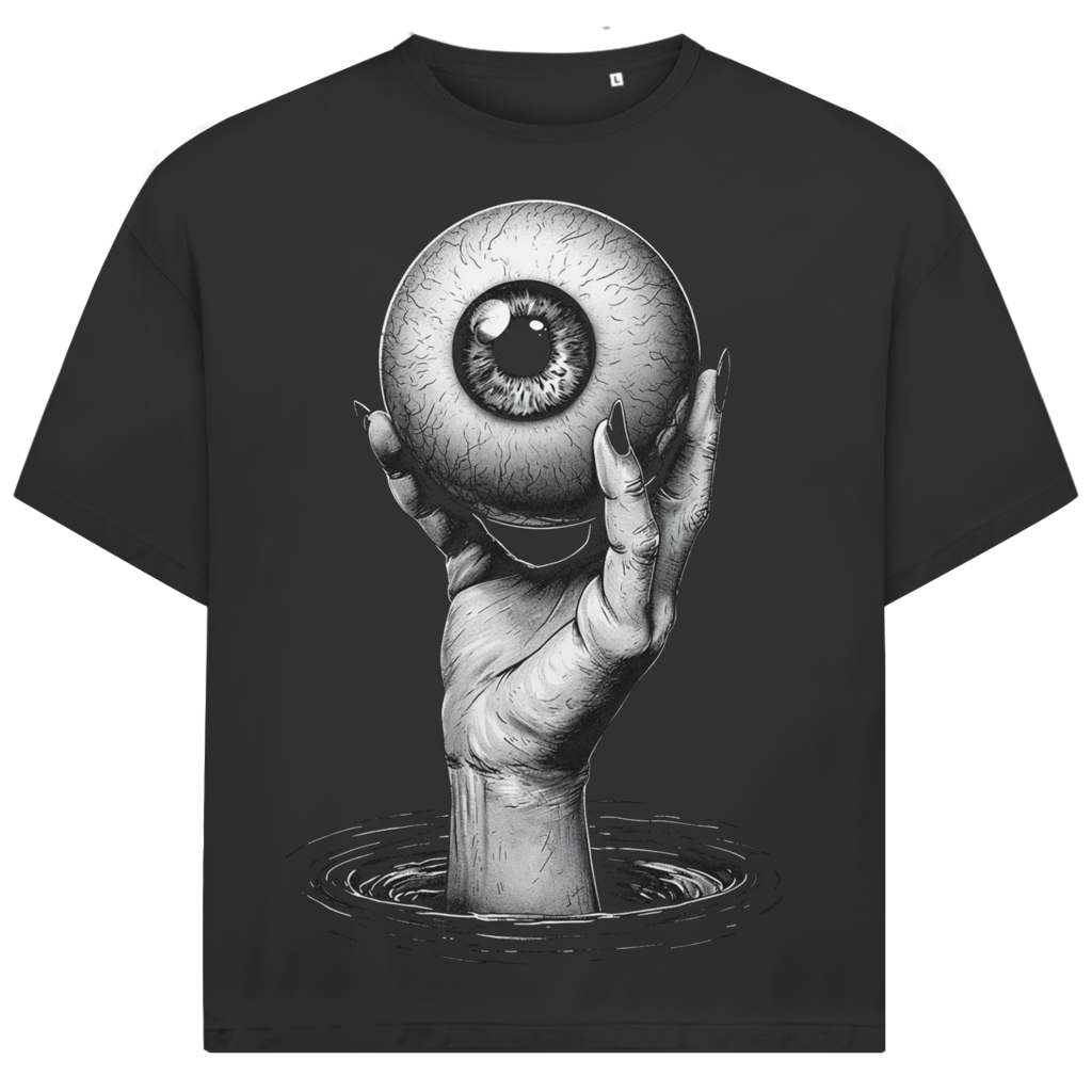 Jack &amp; Jones Herren T-Shirt Allsehendes Auge Hand Oversized
