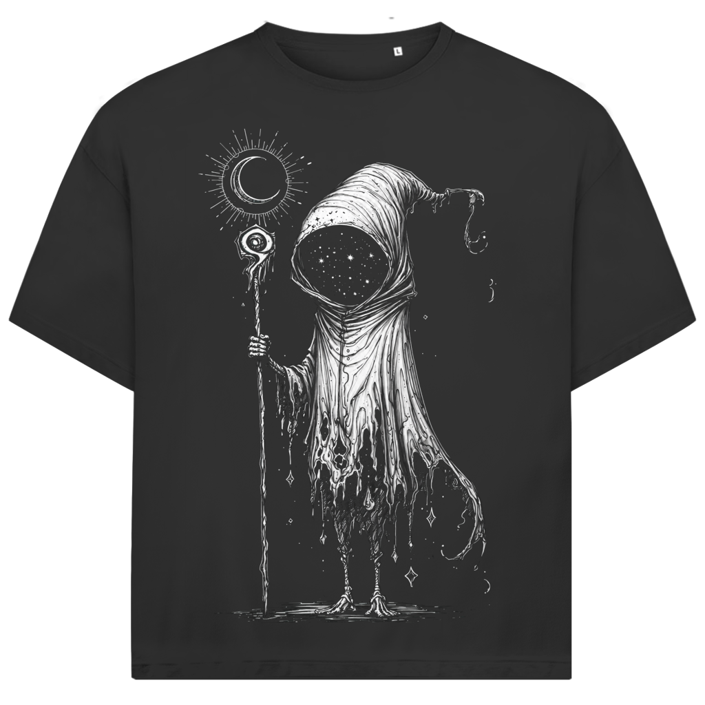 Jack &amp; Jones Herren T-Shirt Sternenmagier Mond Gothic Oversized