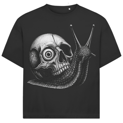 Jack &amp; Jones Herren T-Shirt Schädel Riesenschnecke Horror Oversized