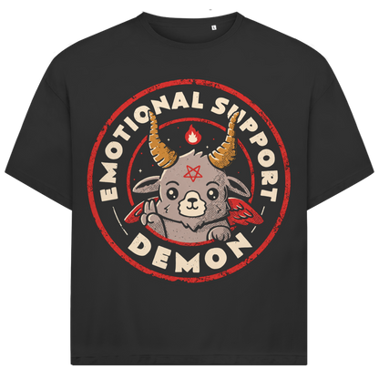 Jack &amp; Jones Herren T-Shirt Emotional Support Demon Ziegendämon Oversized