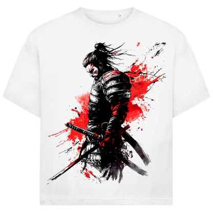 Jack &amp; Jones Herren T-Shirt Verletzter Samurai Zwei Schwerter Oversized