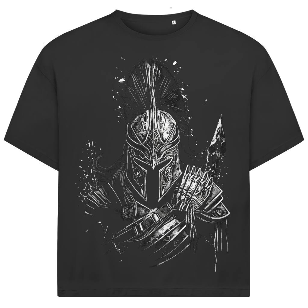 Jack &amp; Jones Herren T-Shirt Spartaner Krieger mit Speer Helm Oversized