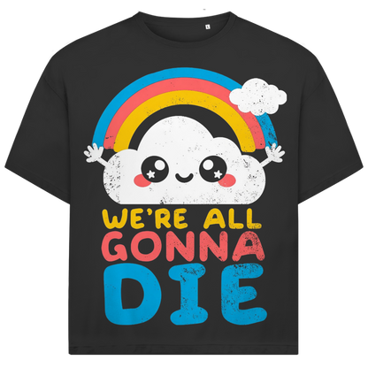 Jack &amp; Jones Herren Shirt Regenbogen Wolke Were All Gonna Die