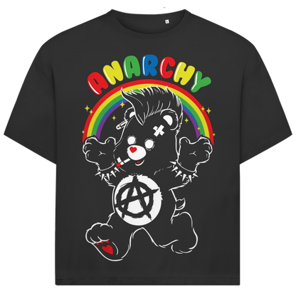 Jack &amp; Jones Herren T-Shirt Punk Bärchi Anarchy Regenbogen Oversized