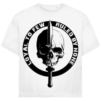 Jack &amp; Jones Herren T-Shirt Loyal to Few Ruled by None Totenkopf Schwert