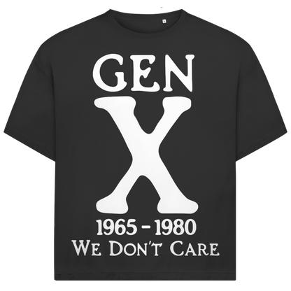 Jack &amp; Jones Herren T-Shirt Gen X 1965 1980 We Dont Care Oversized