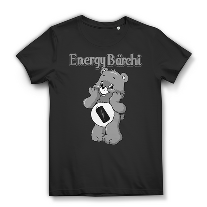 Energy Bärchi - Glücksbärchi - Damen Premium Bio T-Shirt Black