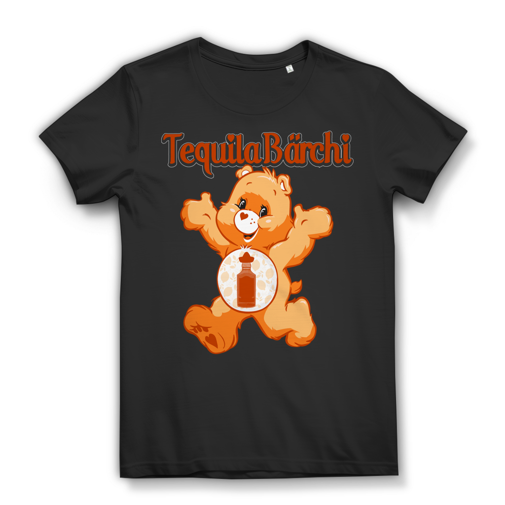Tequila Bärchi - Glücksbärchi - Damen Premium Bio T-Shirt Black