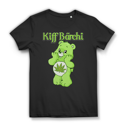 Kiff Bärchi - Glücksbärchi - Damen Premium Bio T-Shirt Black