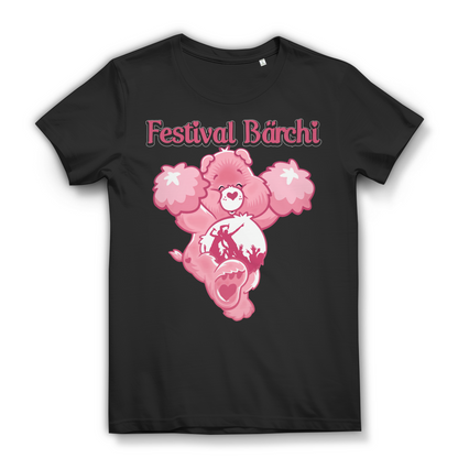 Festival Bärchi - Glücksbärchi - Damen Premium Bio T-Shirt Black