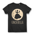 Ginderella Cinderella Mond Prinzessin - Damen Premium Bio T-Shirt Black