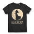 Blaurora Aurora Mond Prinzessin - Damen Premium Bio T-Shirt Black