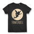 Trinkerbell Tinkerbell Mond Prinzessin - Damen Premium Bio T-Shirt Black