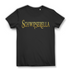 Schwipserella Cinderella Gold Prinzessin - Damen Premium Bio T-Shirt Black
