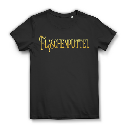 Flaschenputtel Aschenputtel Gold Prinzessin - Damen Premium Bio T-Shirt Black