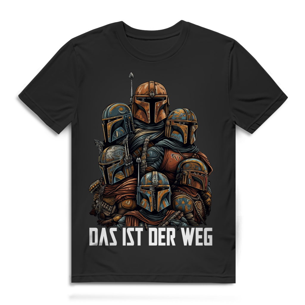 Das ist der Weg Gruppe - Herren Premium Bio T-Shirt Black