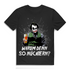 Warum denn so Nüchtern? - Herren Premium Bio T-Shirt Black