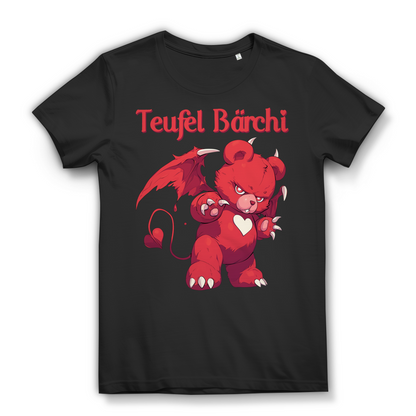 Teufel Bärchi Glücksbärchi Bär Teddybär Teufelchen - Damen Premium Bio T-Shirt