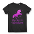 Das letzte Weinhorn Wein Einhorn Pferd Weinliebhaberin Weintrinkerin - Damen Premium Bio T-Shirt Black
