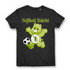 Fußball Bärchi Glücksbärchi - Damen Premium Bio T-Shirt Schwarz Black