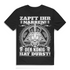 Zapft ihr Narren der König hat Durst - Herren Premium Bio T-Shirt Black
