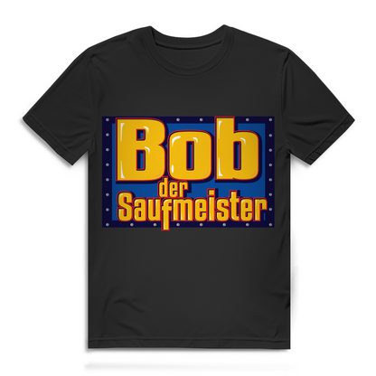 Bob der Baumeister Saufmeister - Herren Premium Bio T-Shirt Black
