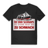 Ist der Schnaps zu stark bist du zu schwach - Herren Premium Bio T-Shirt Black