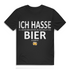 Ich hasse es wenn mir mitten in der Nacht das Bier ausgeht - Herren Premium Bio T-Shirt Black