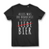 Alles was du brauchst ist Bier - Damen Premium Bio T-Shirt Black