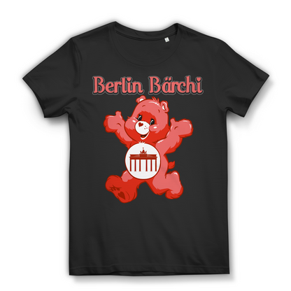 Berlin Bärchi Glücksbärchi - Damen Premium Bio T-Shirt Black